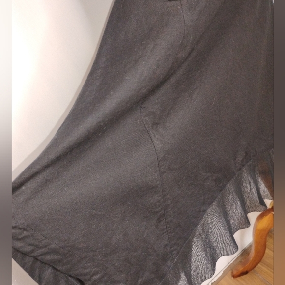 LINEN COTTON BLEND SUMMER FROCK - Picture 7 of 10